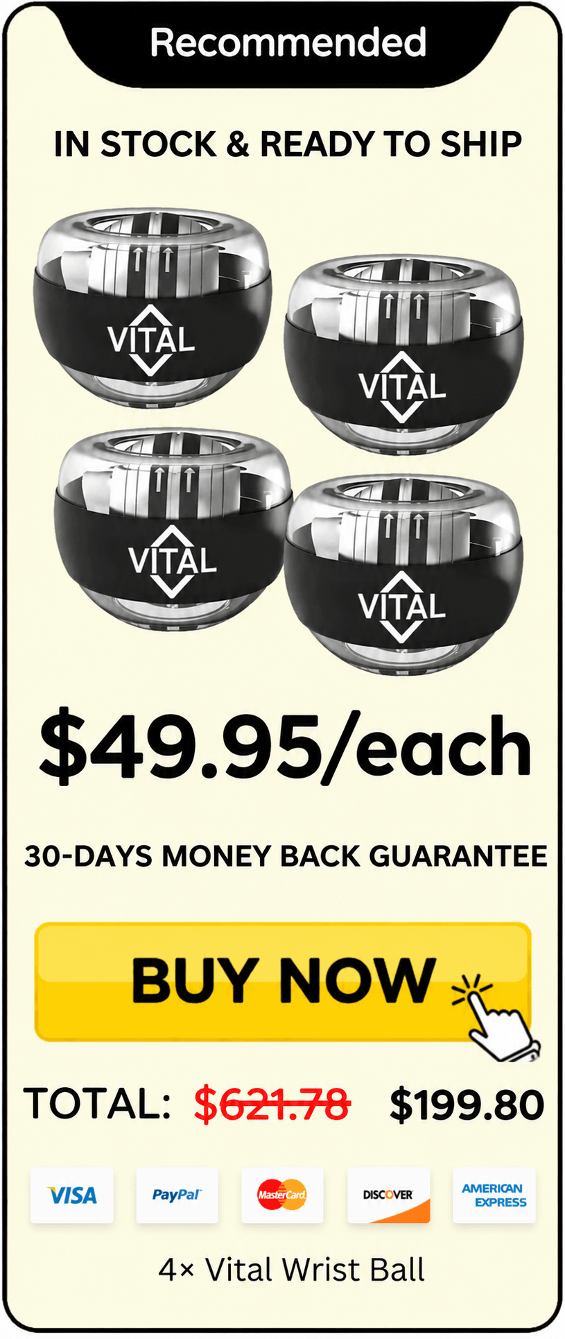 Vital Wrist Ball offer price